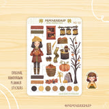 Cute Pumpkin Sticker PaperaicaShop