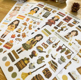 Tavern Girl Stickers PaperaicaShop