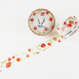 Round Top Masking Tape Mirikuroreru Flower 2