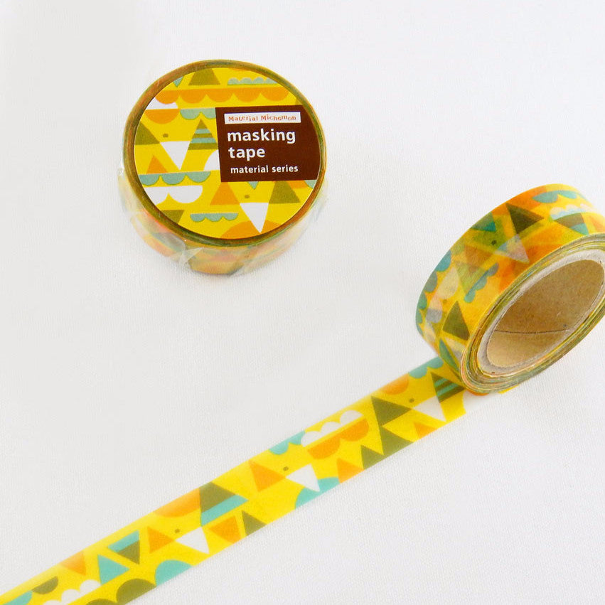 Material Washi Tape Pájaro Michemon