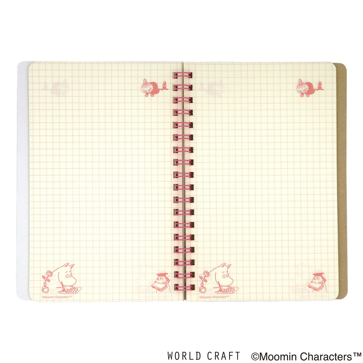 Moomin B6 Notebook Striped