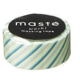 Mint Stripe Washi Tape Masté