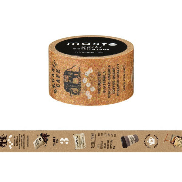 Coffee Café Washi Tape Maste