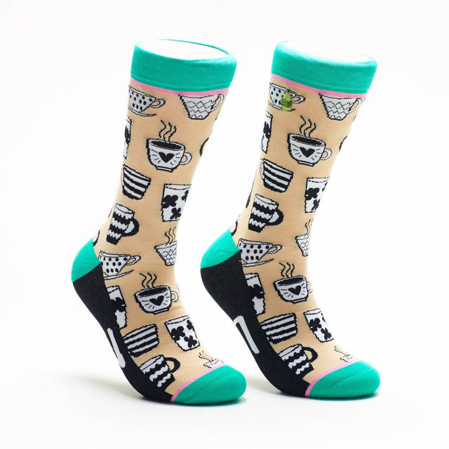 Mug Life Crew Cut Socks