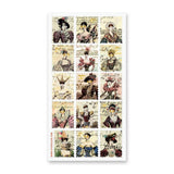 Masquerade Stamps Sticker Sheet