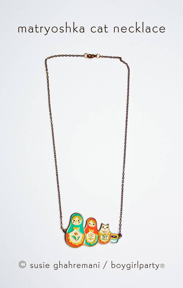 Collar de muñeca rusa Matryoshka