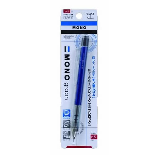 Mechanical Pencil Monograph 0.5mm Blue