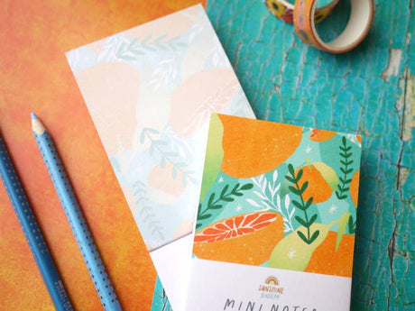 Tropicana Oranges Notepad Mini Notes A7