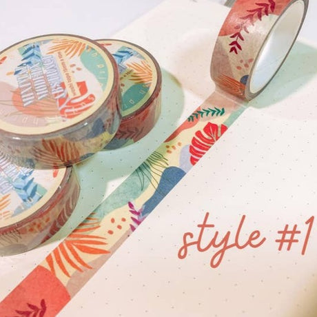 Minimal Modern Abstract Washi Tape