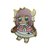 Pin de esmalte del anime Kanna de la criada dragón de la señorita Kobayashi