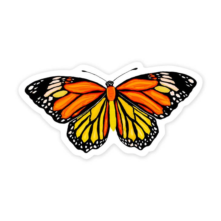 Monarch Butterfly Sticker