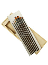 Acrylic Brush Set in box 7pcs