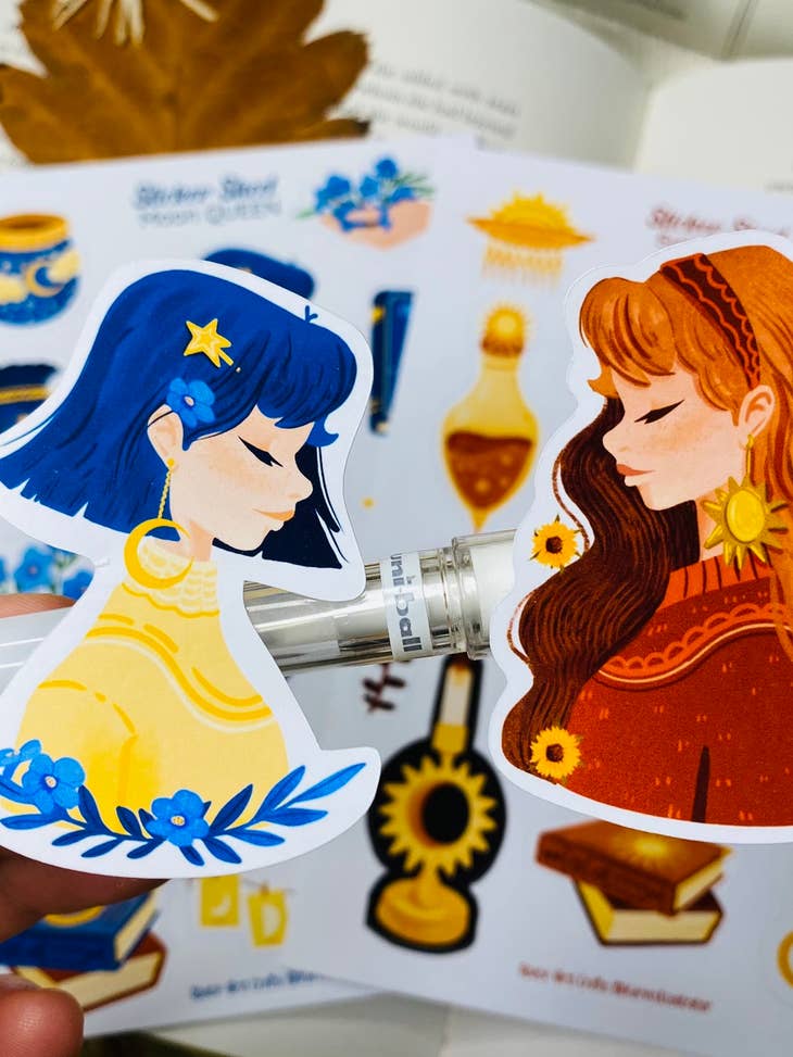 Sun Queen Sticker Sheet