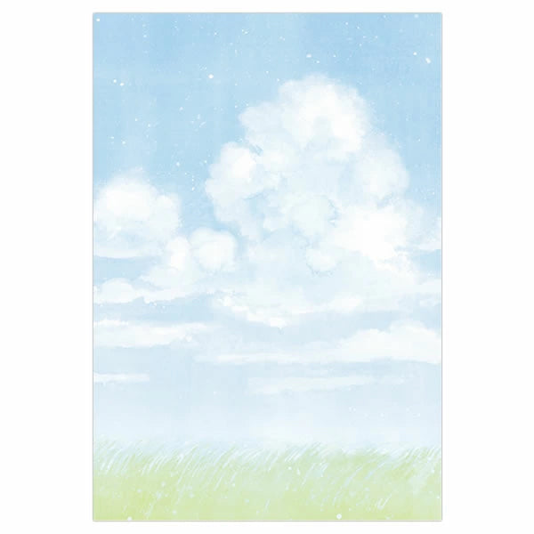 Card Sticky Notes Morning Wind