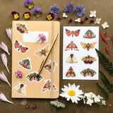 Moth Sticker Sheet