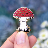 Mushroom Enamel Pin