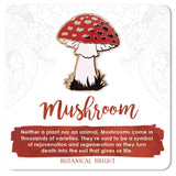 Mushroom Enamel Pin