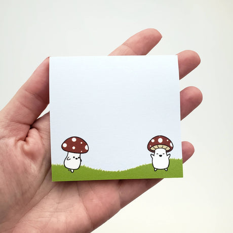 Mushroom Folk Sticky Notes