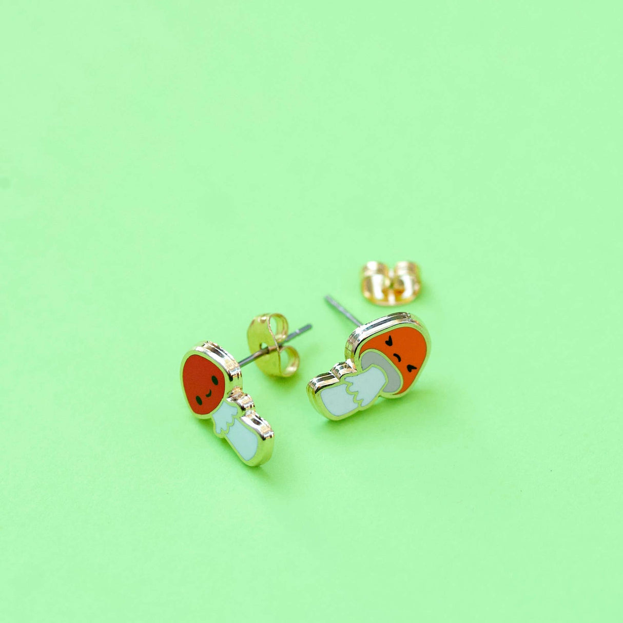 Mushroom Friend Earrings