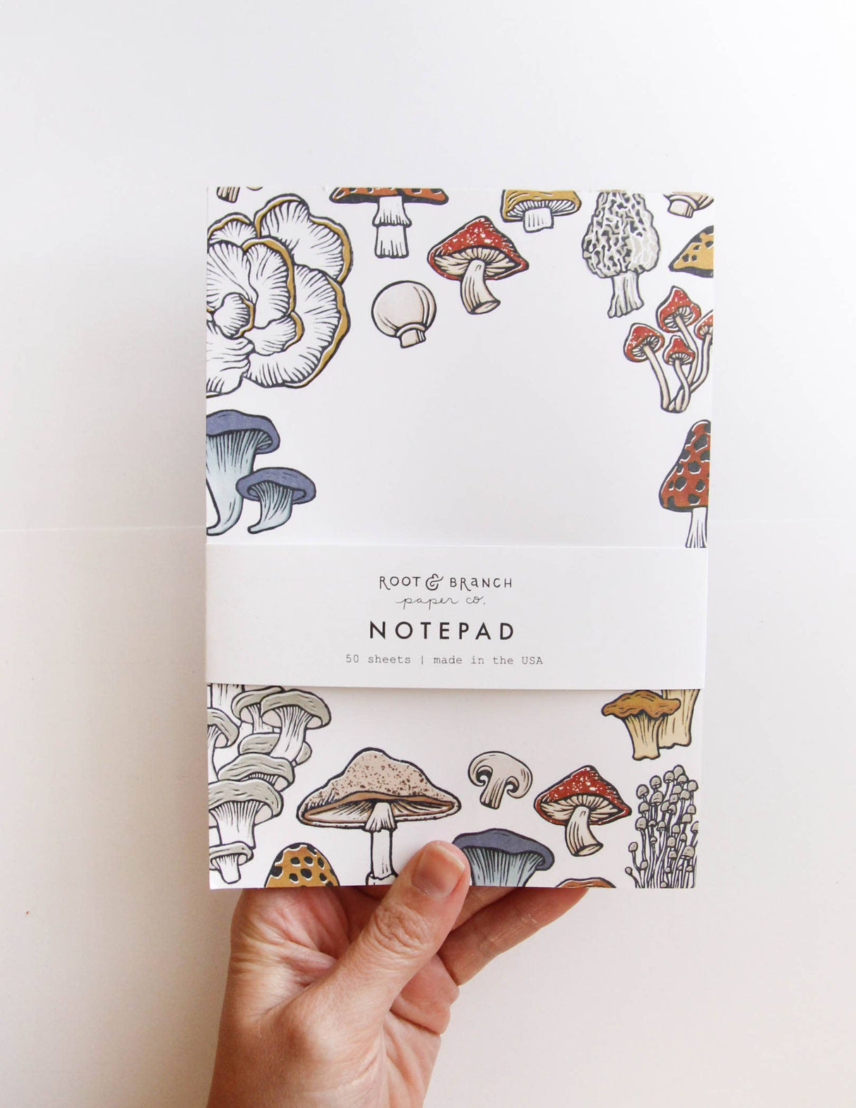 Mushroom + Fungi Notepad