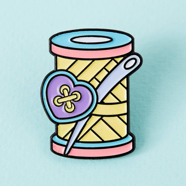 Needle & Thread Enamel Pin