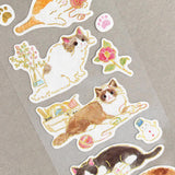 Nekorobi Cat Winter House Sticker