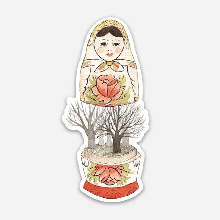 Nesting Doll Sticker