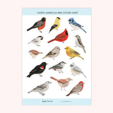 North American Bird Stickers