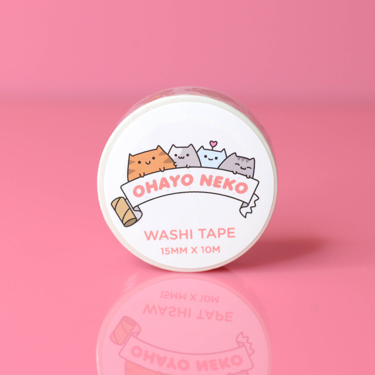 Ohayo Neko Washi Tape Robot Dance Battle