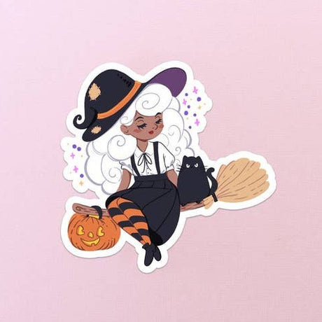 Olivia and Ichabod Sticker