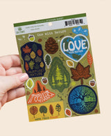 One with Nature Sticker Sheet