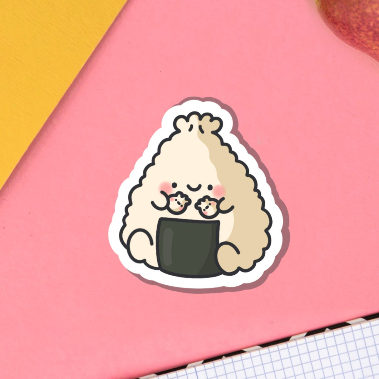 Onigiri Sushi Dumpling Vinyl Sticker