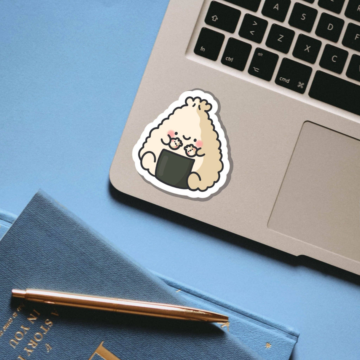 Onigiri Sushi Dumpling Vinyl Sticker