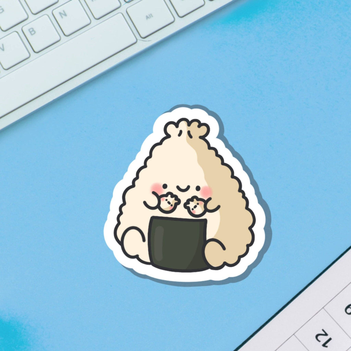 Onigiri Sushi Dumpling Vinyl Sticker