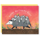 Opossum Mother's Day Card