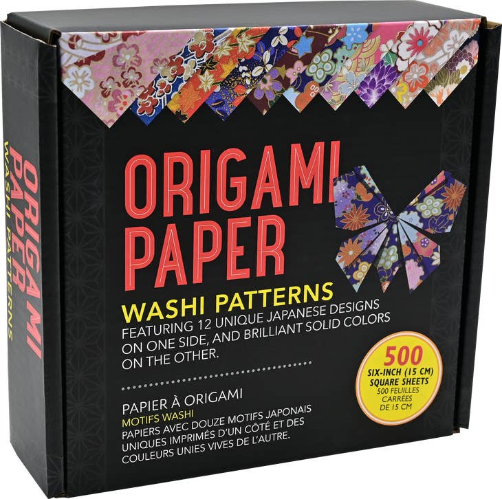 Origami Paper Washi Patterns (500 Sheets)