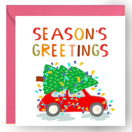 Pack of 5 Recycled Christmas Cards