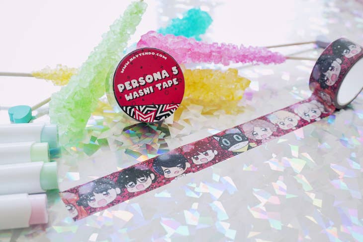 Cinta washi kawaii de Persona 5