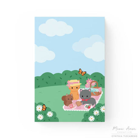 Picnic Cats Notepad