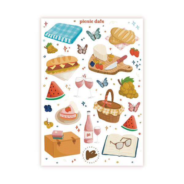 Picnic Date Sticker Sheet