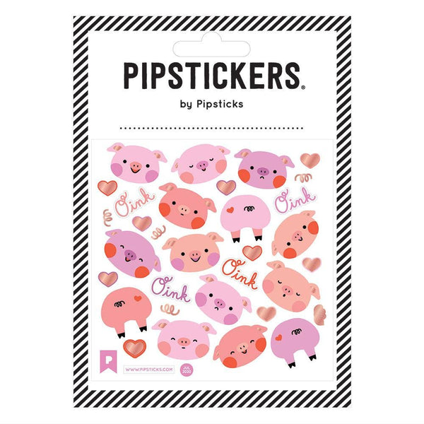 Pigpen Pals Pig Sticker Pipsticks