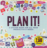 Plan It! A Sticker Book for All Your Productivity Needs (2500 Stickers)