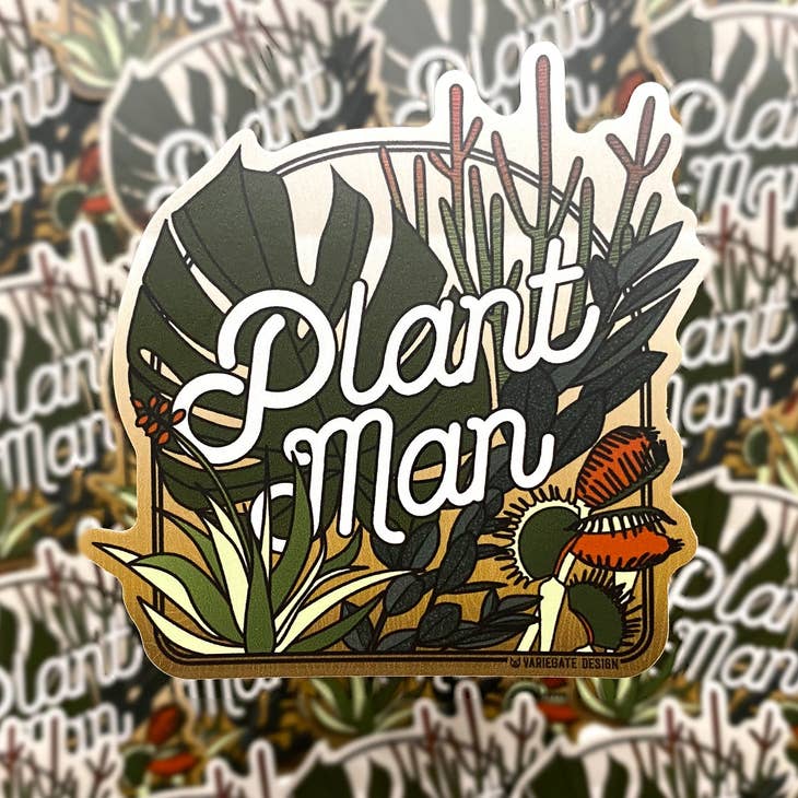 Plant Man Sticker