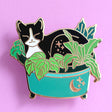 Plant Pot Cat Hard Enamel Pin