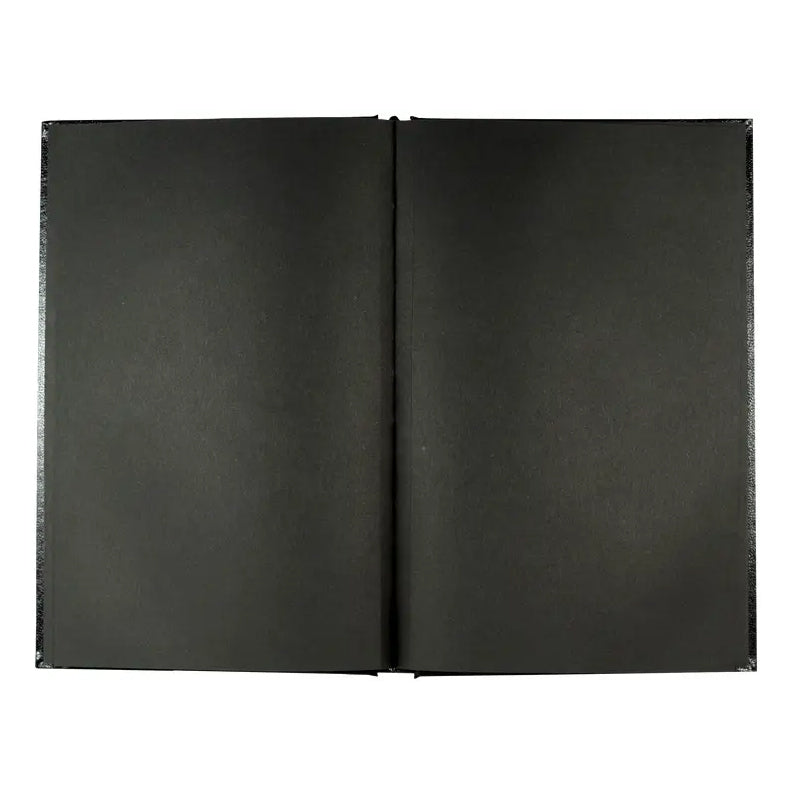 Cuaderno de bocetos de papel negro de primera calidad