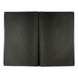 Cuaderno de bocetos de papel negro de primera calidad