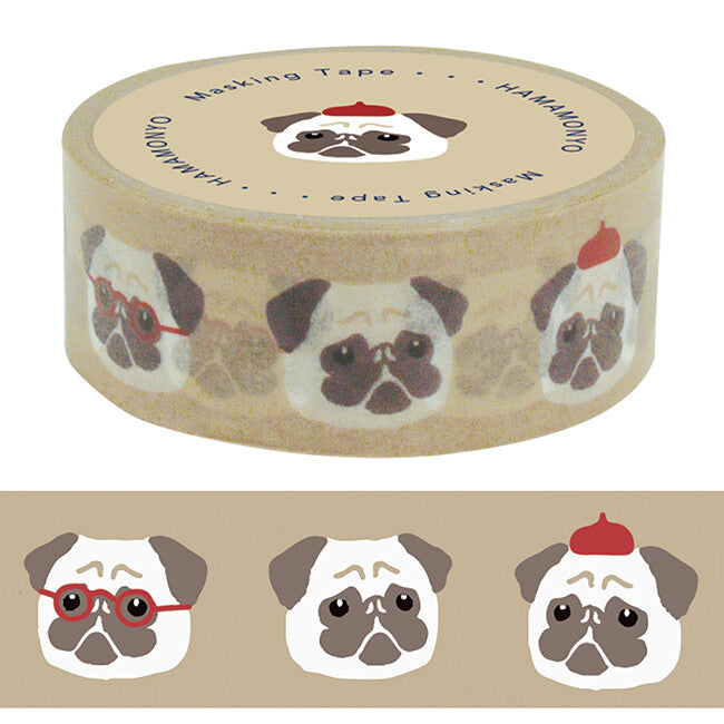 Pug Painter Washi Tape