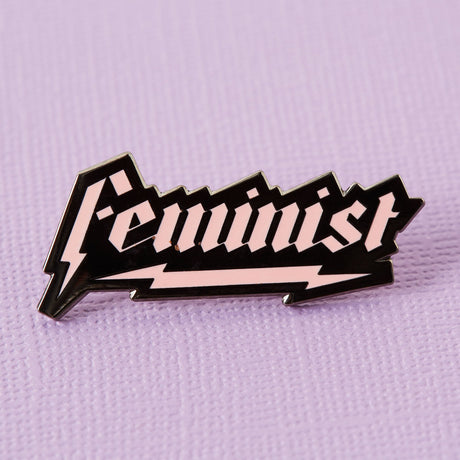 Enough is enough, it’s time to break down the stereotypes and get Feminism seen by all. Rock this pin and rock your opinions. Babe, we need a power shift and we’re rooting for you to put your weight in the game. Enamel will give you a few extra grams...