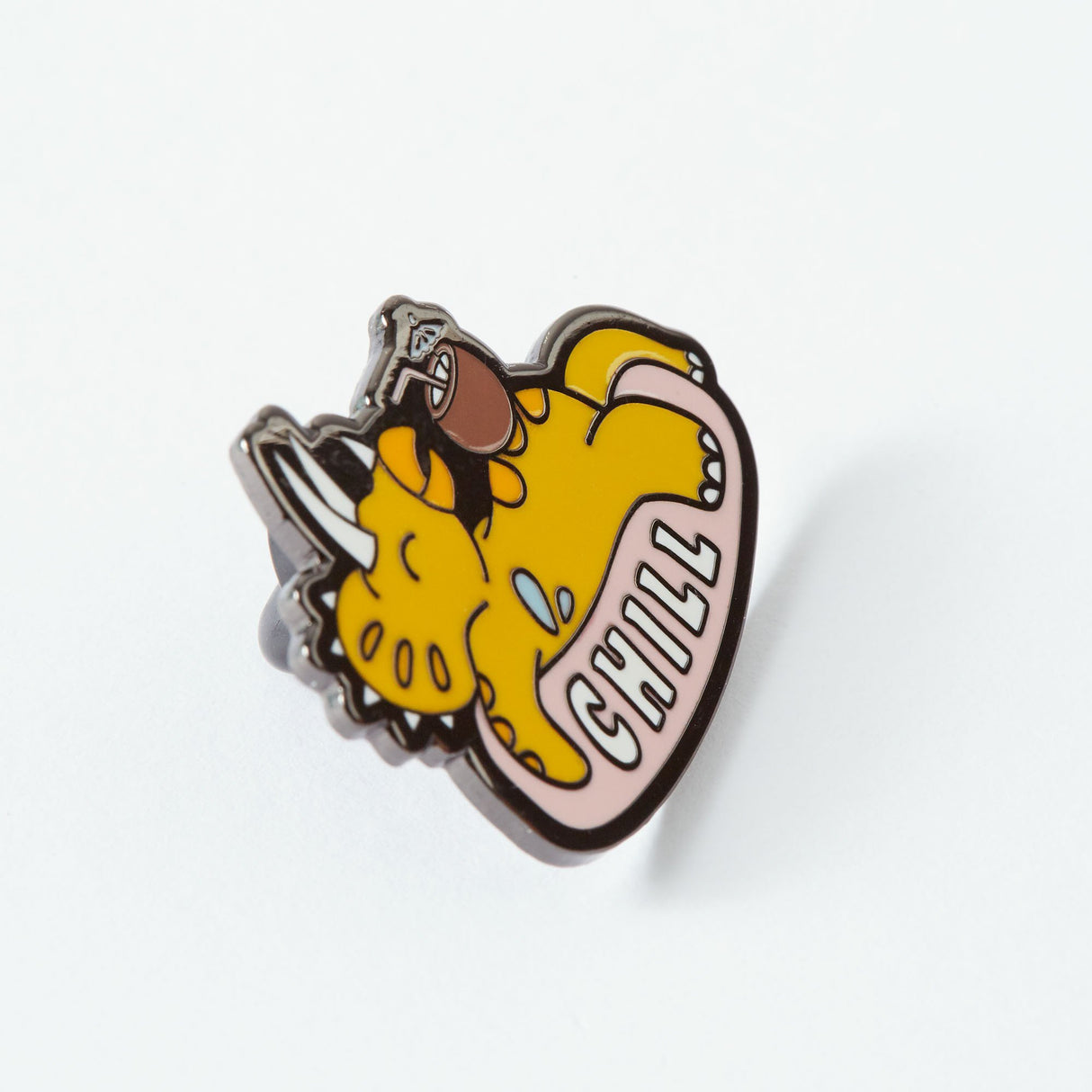 Punky Pins Chill Dinosaur Enamel Pin