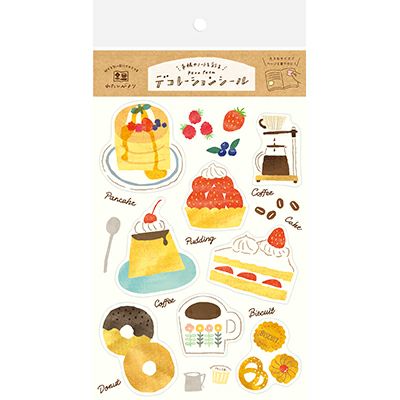 Coffee Time Sticker (2 sheets)